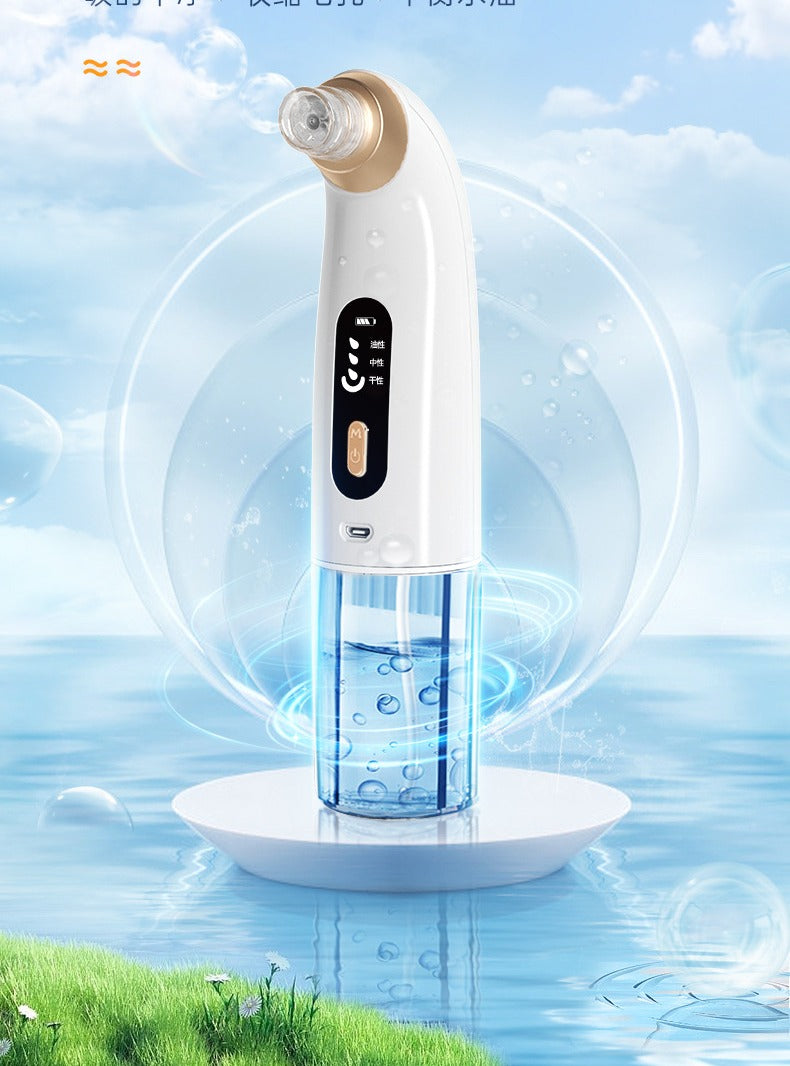 Electric blackhead remover pore vacuum by Glow Ritual
