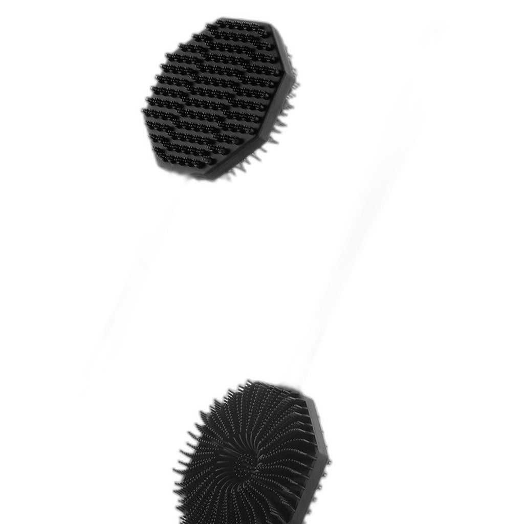 Long-handle silicone body scrubber by Glow Ritual