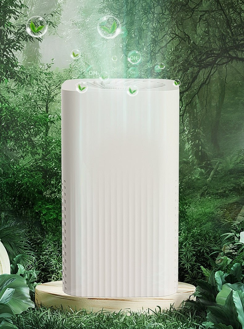 Mini desktop air purifier by Glow Ritual