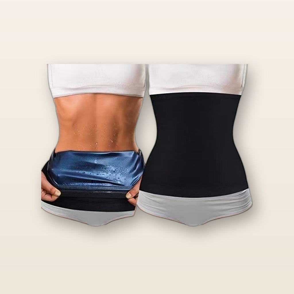 Sweat waist trimmer belt by Glow Ritual