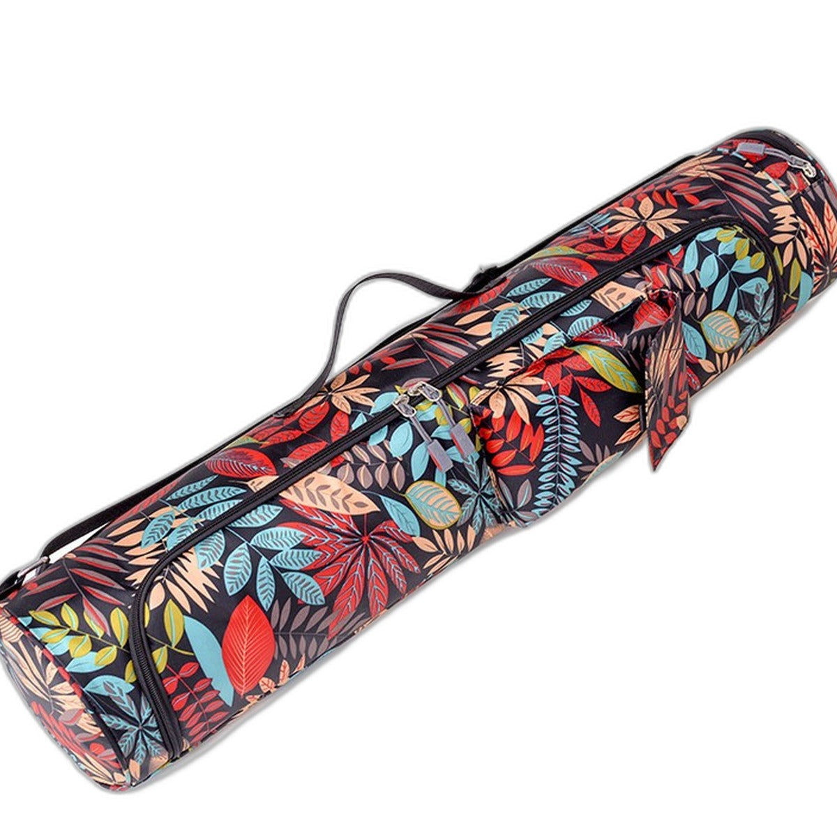 Full-zip canvas yoga mat bag by Glow Ritual
