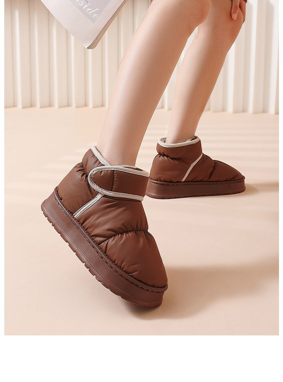 Women's slipper boots by Glow Ritual