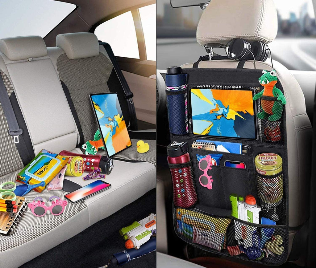 Car backseat organizer by Glow Ritual
