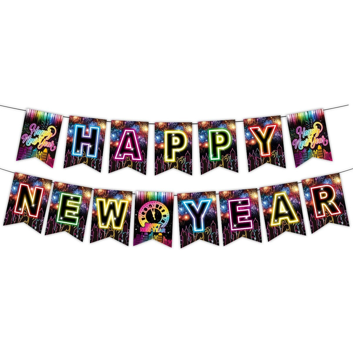 Happy New Year 2027 party decor by Glow Ritual