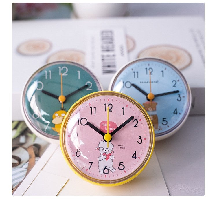 Waterproof suction cup shower clock by Glow Ritual