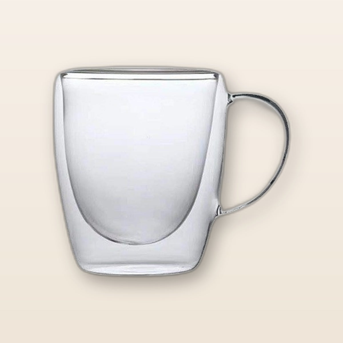 Double-wall glass mugs by Glow Ritual