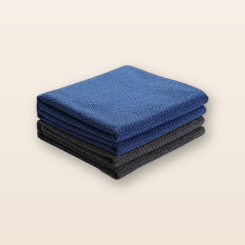 Non-slip yoga hand towel by Glow Ritual