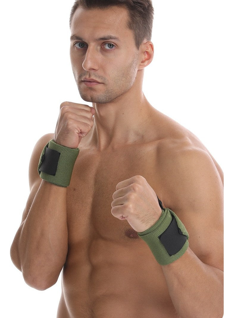 Adjustable gym wrist wraps pair by Glow Ritual