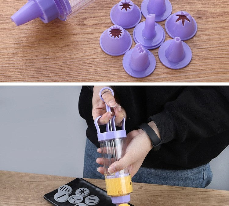 Cookie press gun set by Glow Ritual