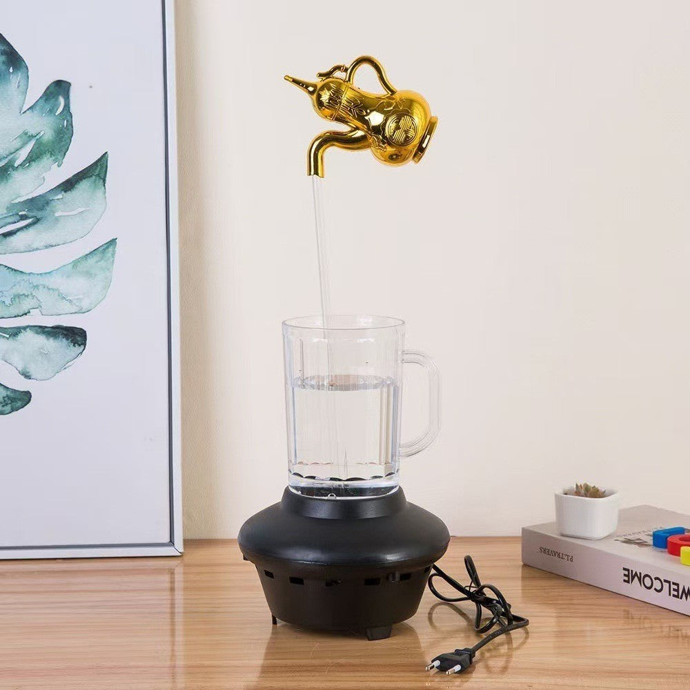 Magic floating faucet fountain by Glow Ritual