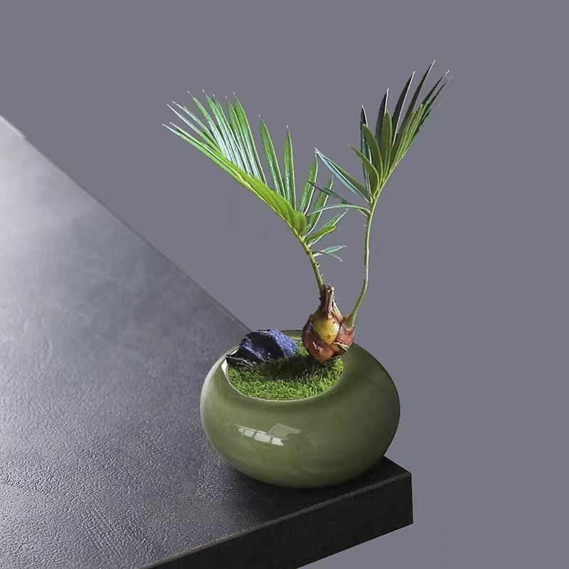 Mini ceramic planter set by Glow Ritual