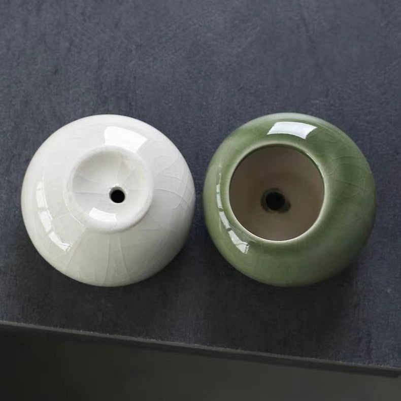 Mini ceramic planter set by Glow Ritual