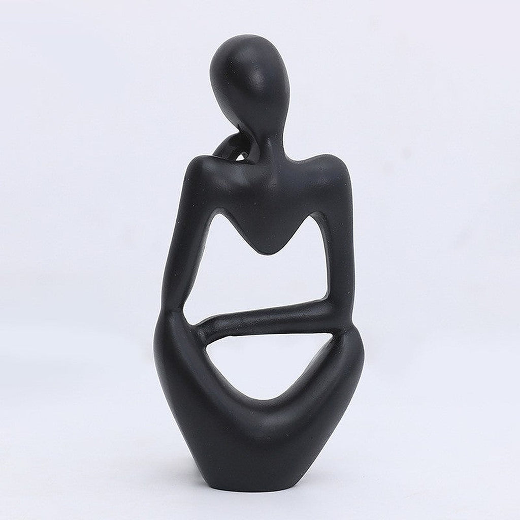Abstract thinker figurine set by Glow Ritual