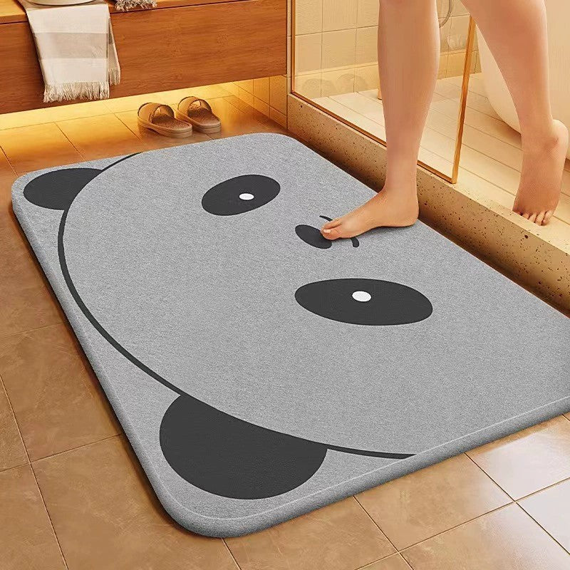 Quick-dry diatomite bath mat by Glow Ritual