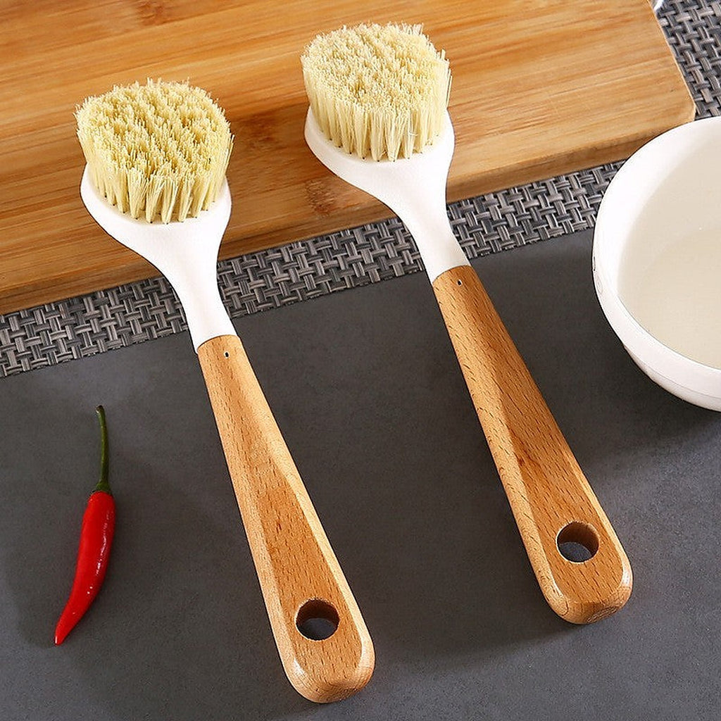 Wooden dish brush by Glow Ritual