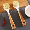 Wooden dish brush by Glow Ritual