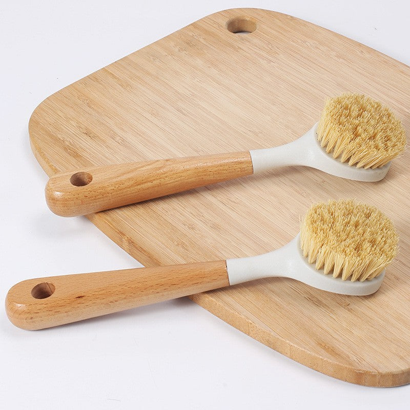 Wooden dish brush by Glow Ritual