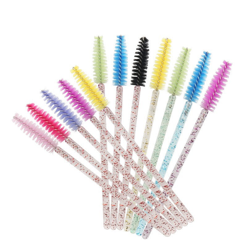 Disposable mascara spoolie wands by Glow Ritual
