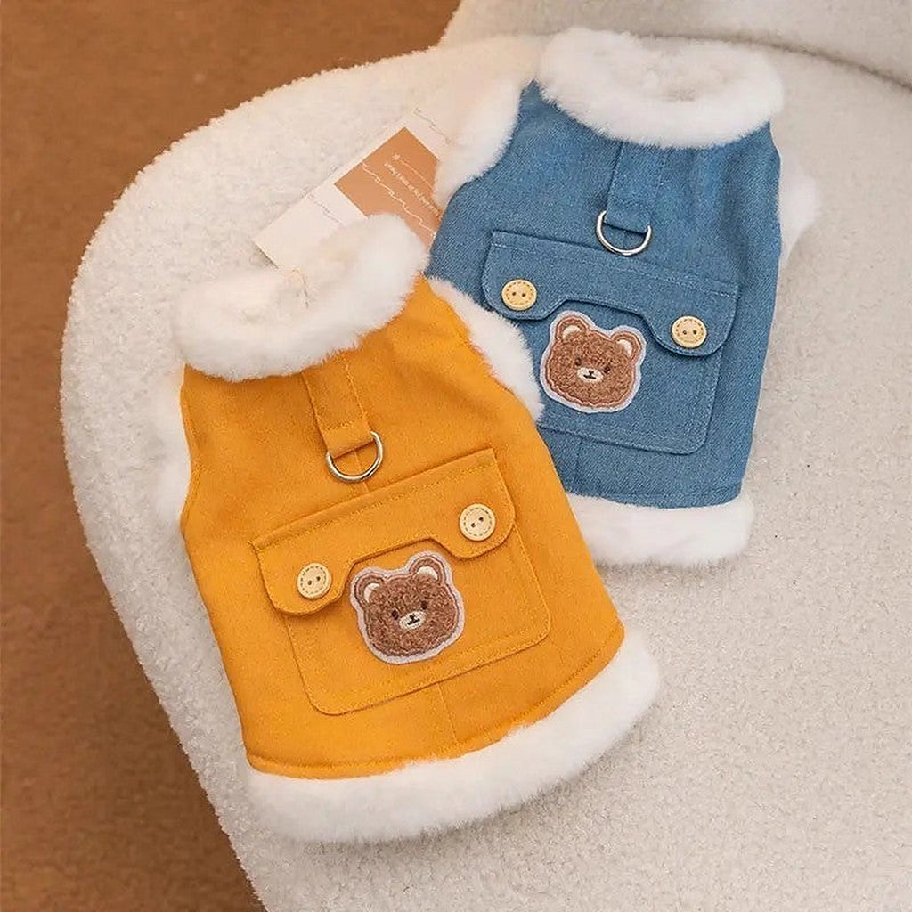 Dog winter coat by Glow Ritual