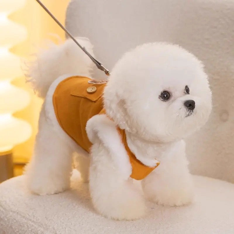 Dog winter coat by Glow Ritual