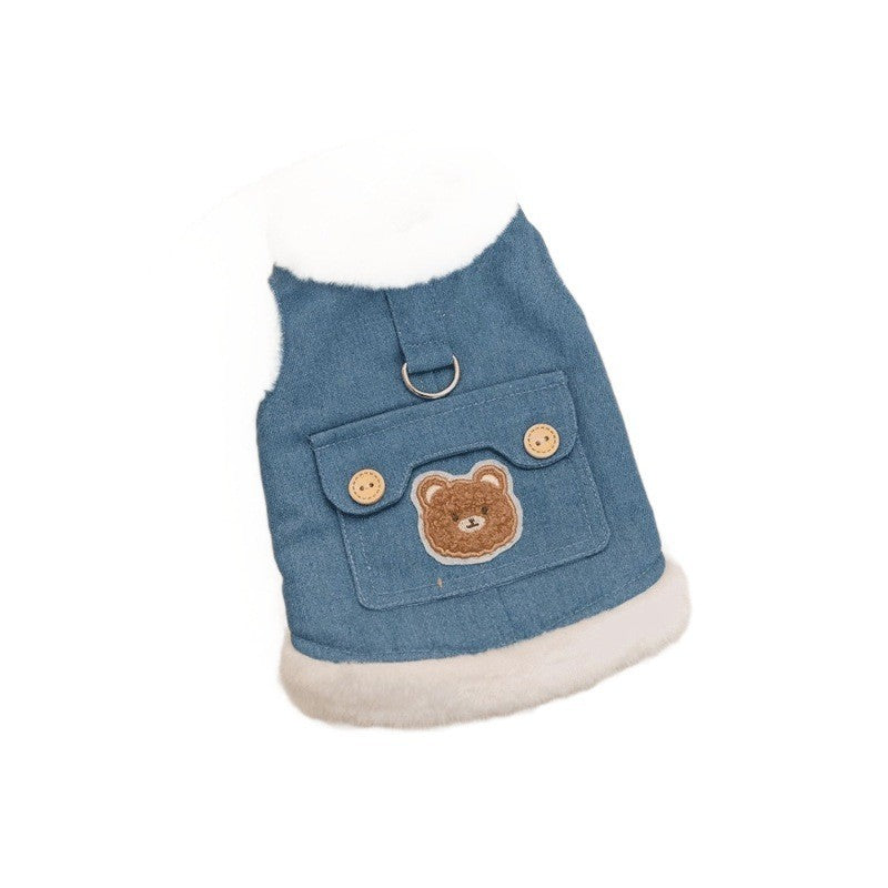 Dog winter coat by Glow Ritual