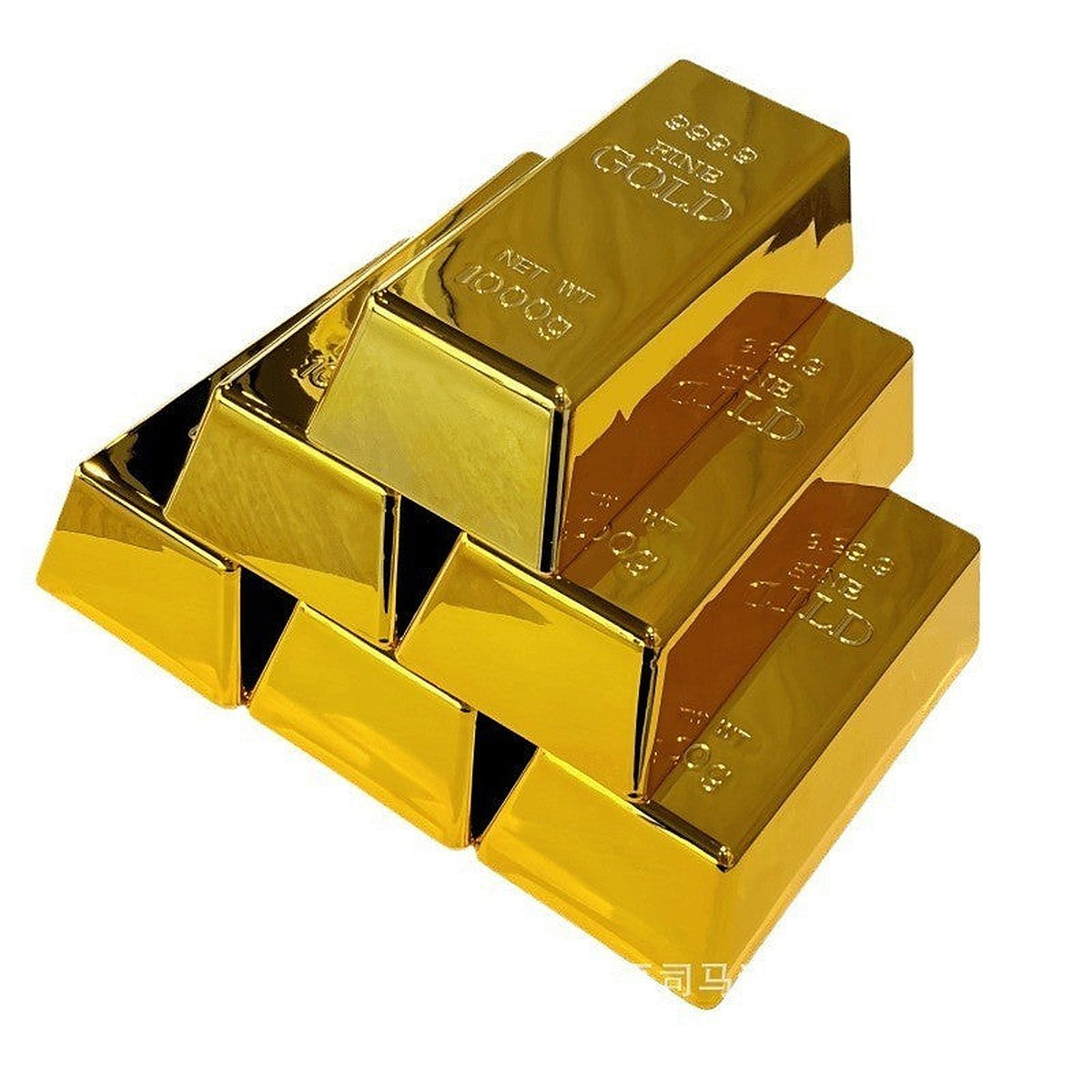 Gold bar door stop by Glow Ritual