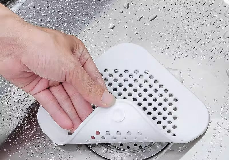 Silicone drain hair catcher by Glow Ritual