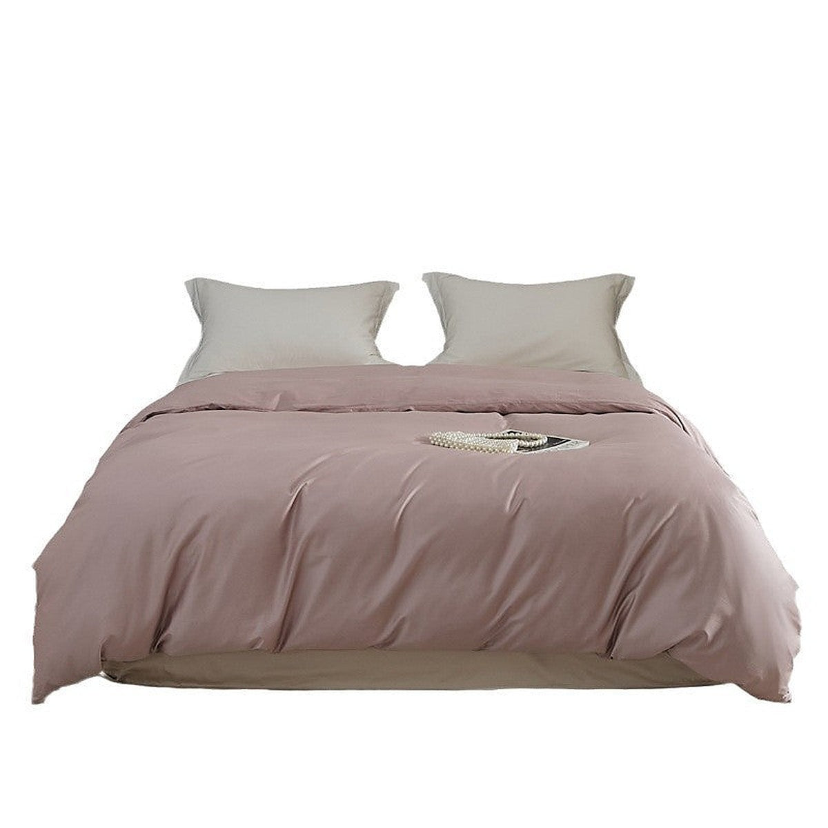 Cotton sateen duvet cover by Glow Ritual