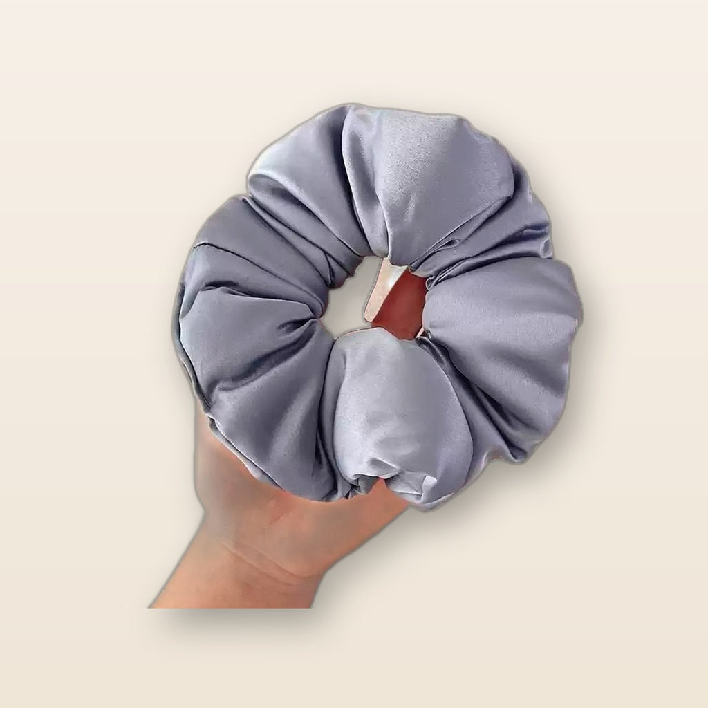 Oversized satin sleep scrunchies by Glow Ritual