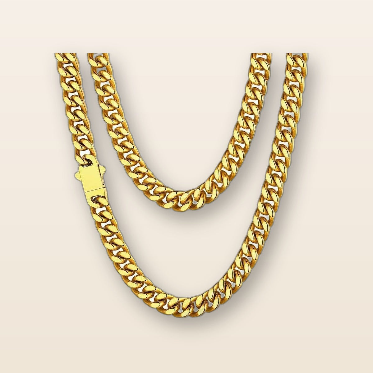 Men's Cuban link chain by Glow Ritual