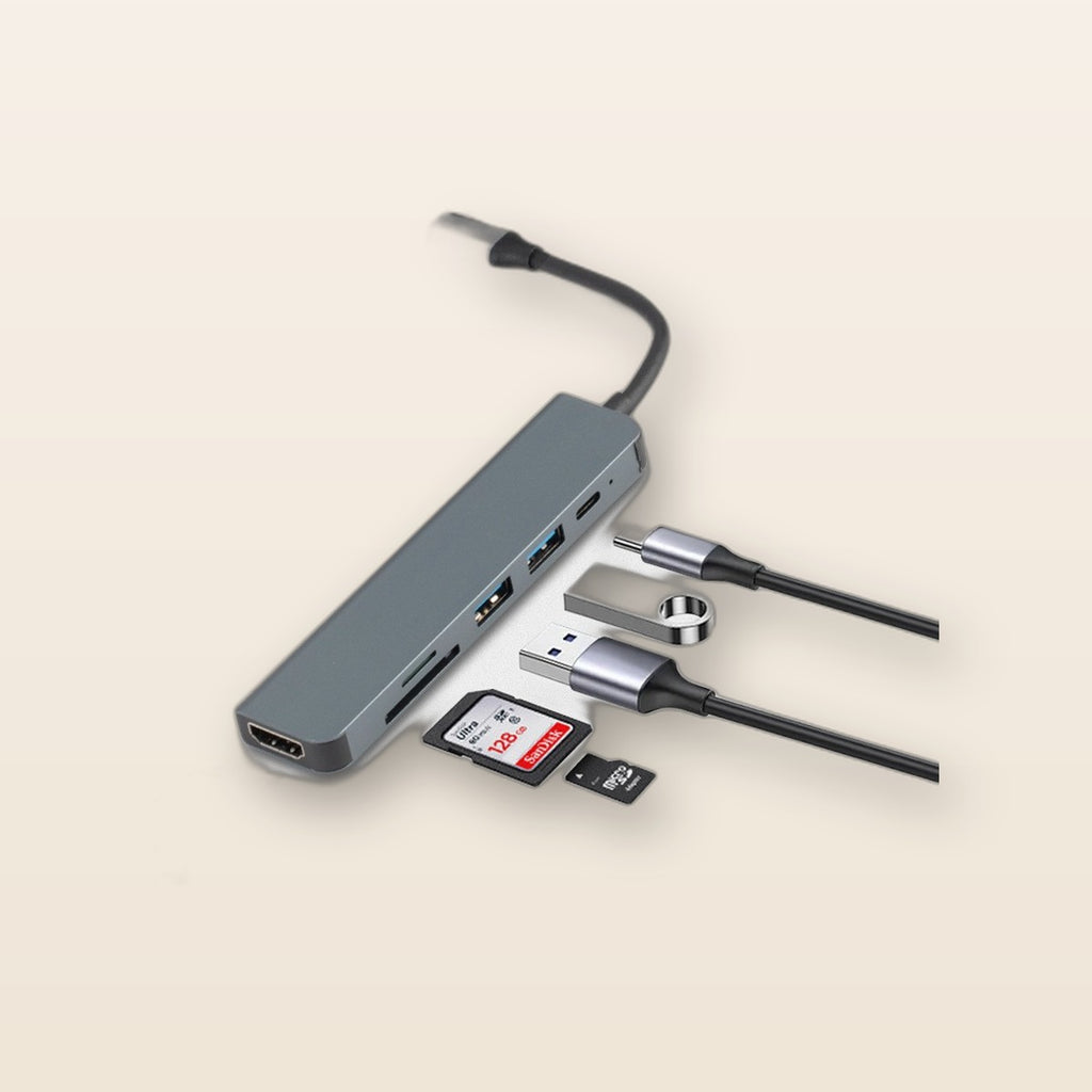 6-in-1 USB-C hub by Glow Ritual