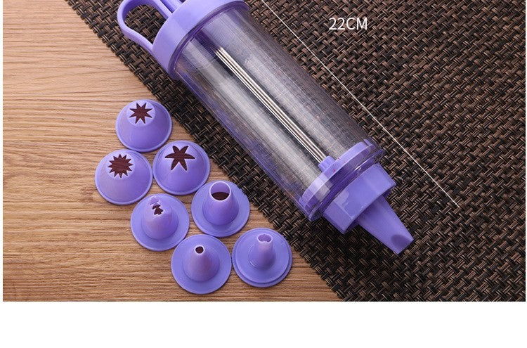 Cookie press gun set by Glow Ritual