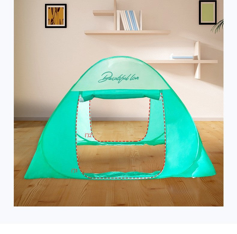 Indoor bed tent by Glow Ritual