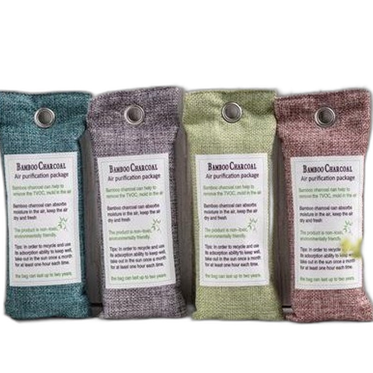 Bamboo charcoal bags by Glow Ritual