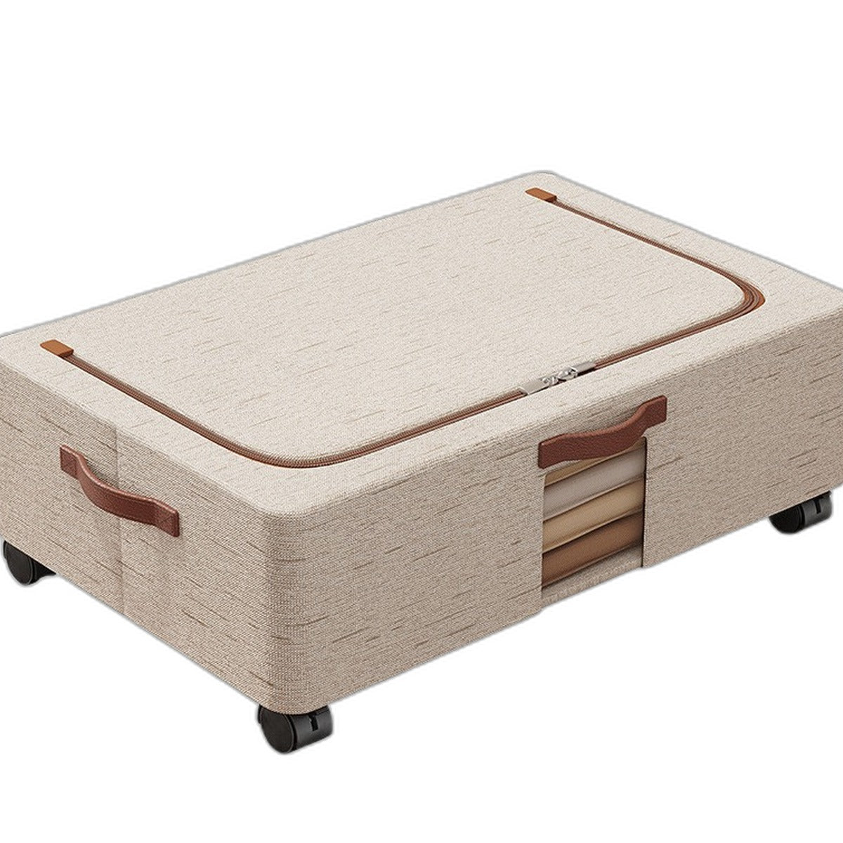 Under-bed storage drawer with wheels by Glow Ritual