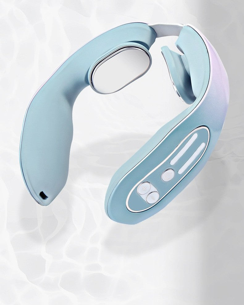 Portable electric neck massager by Glow Ritual