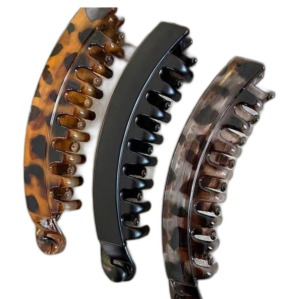 Banana hair clip for thick hair by Glow Ritual