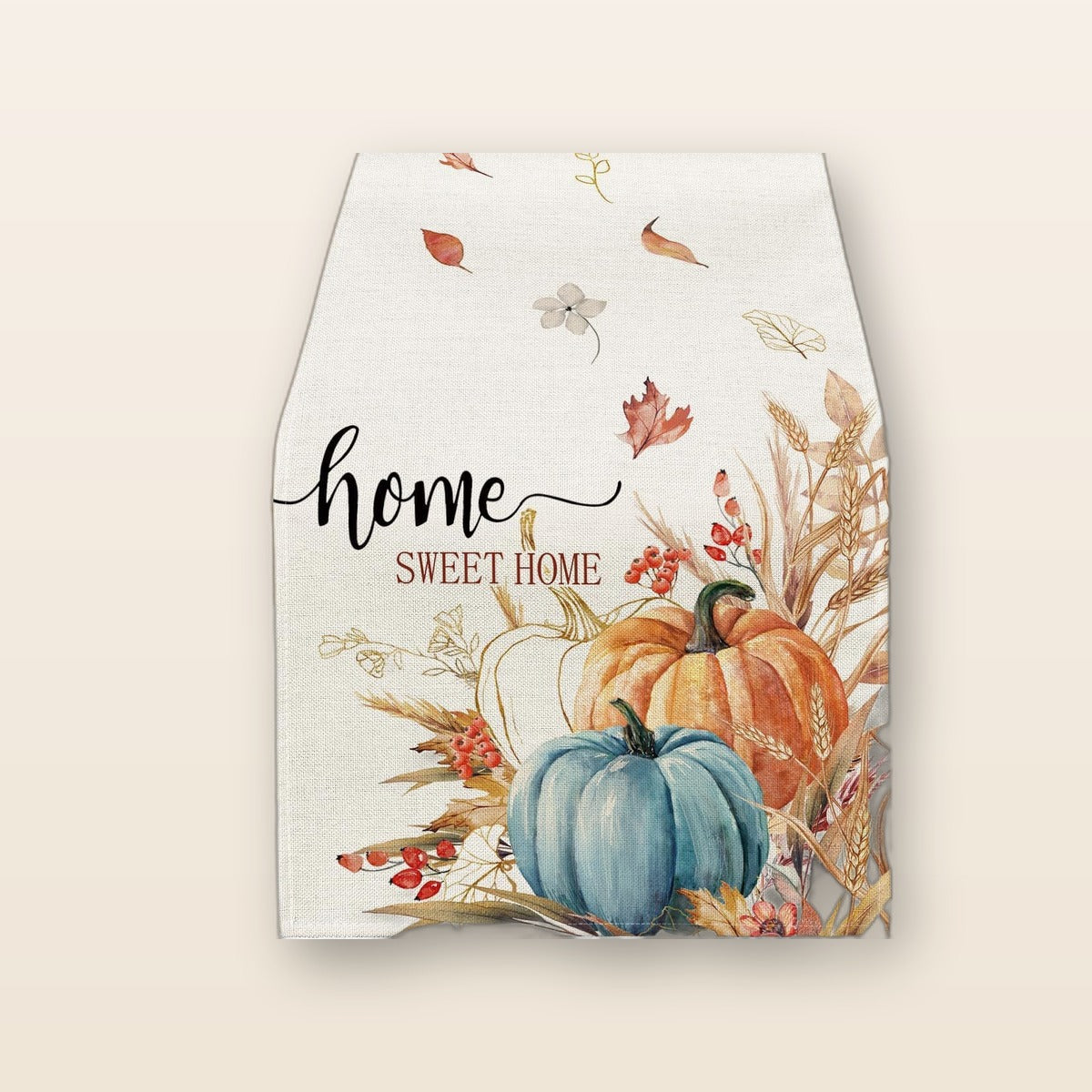 Fall table runner by Glow Ritual