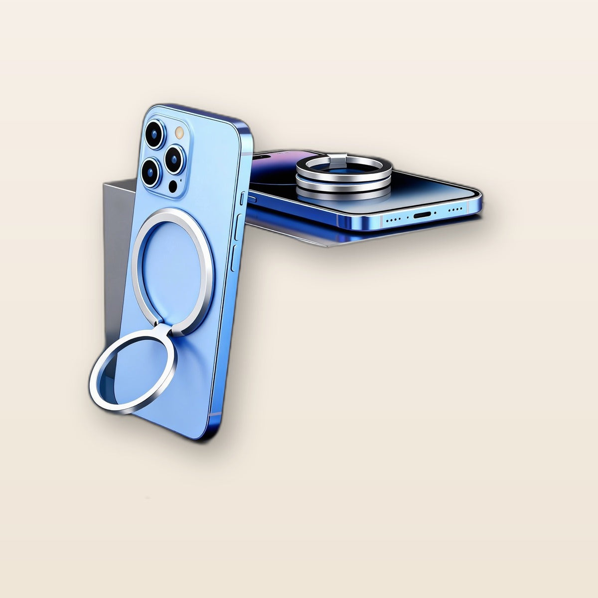 Magnetic phone ring holder by Glow Ritual