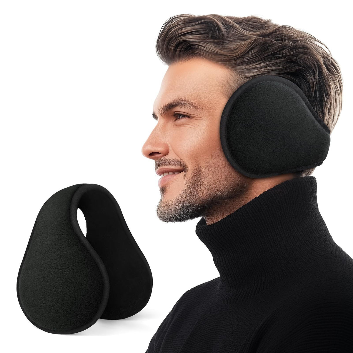 Behind-the-head ear muffs by Glow Ritual