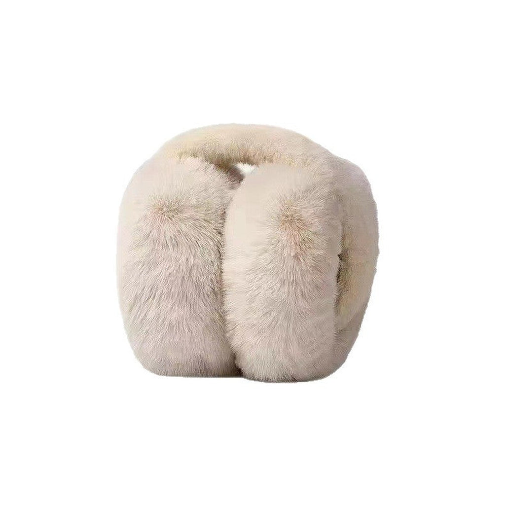 Plush foldable ear muffs by Glow Ritual