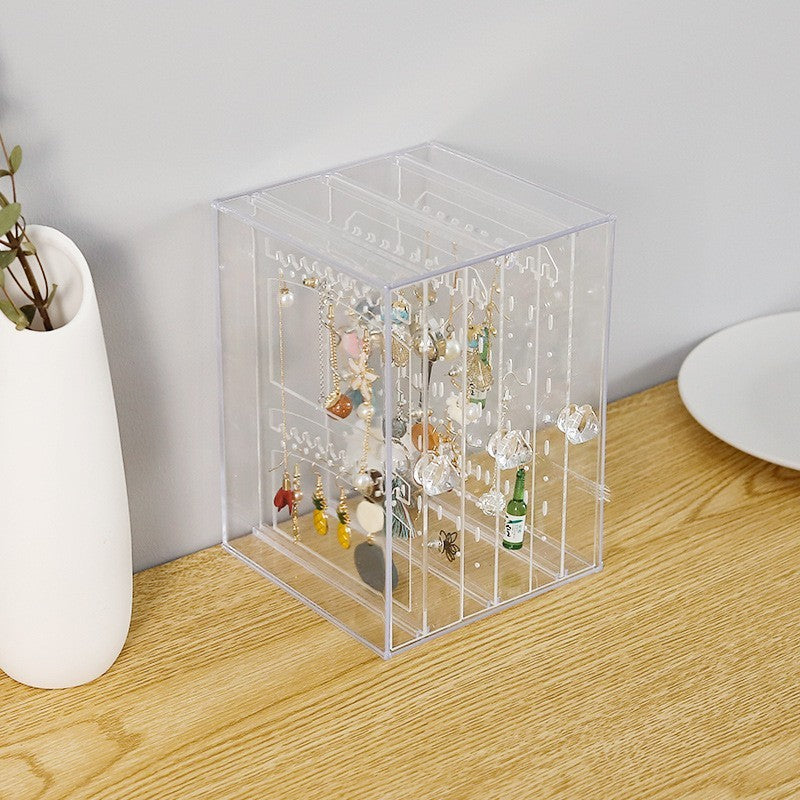 Acrylic jewelry organizer with drawers by Glow Ritual
