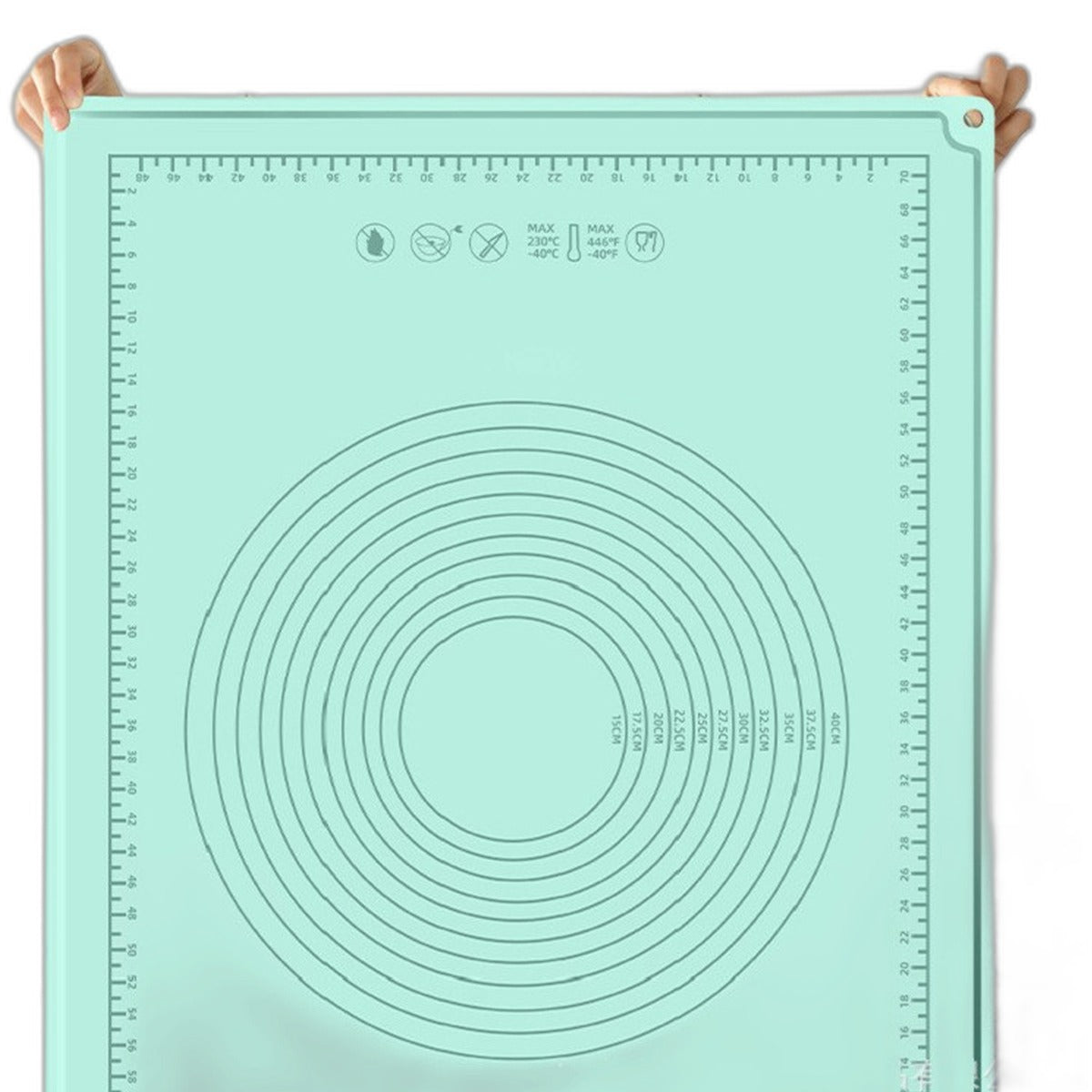 Silicone pastry mat by Glow Ritual