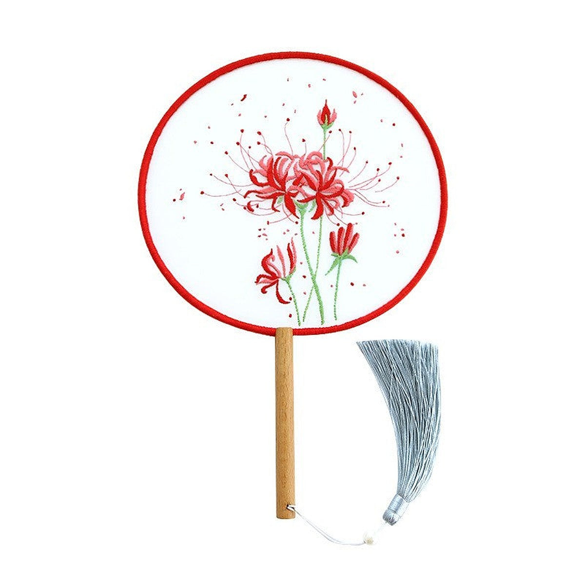 Embroidery fan kit by Glow Ritual
