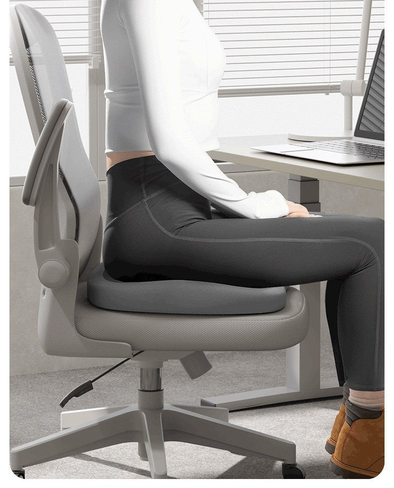 Contoured memory foam seat cushion by Glow Ritual