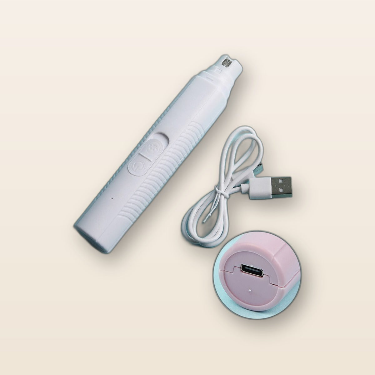 Quiet pet nail grinder by Glow Ritual