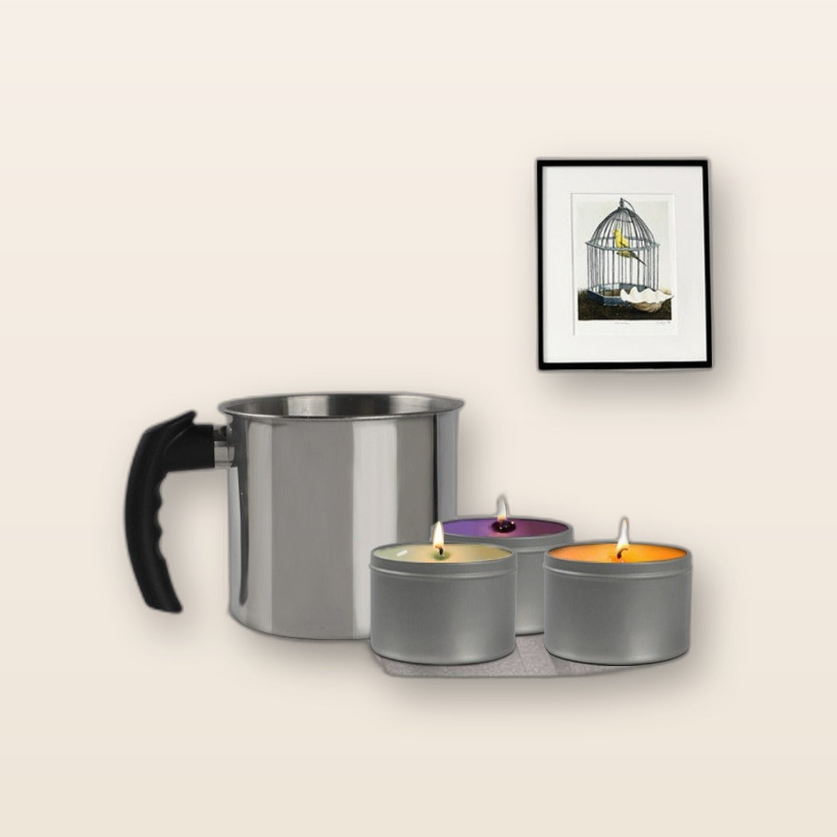 Candle making wax pouring pot by Glow Ritual