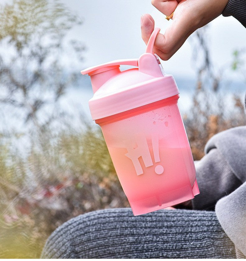 Protein shaker bottle by Glow Ritual