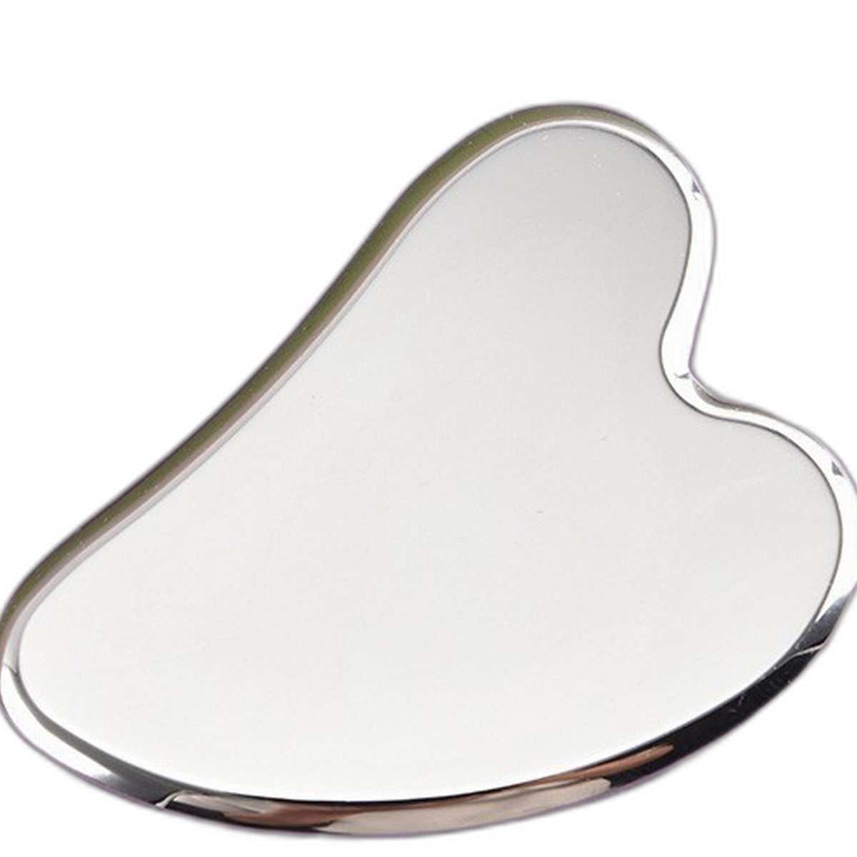 Stainless steel gua sha tool by Glow Ritual