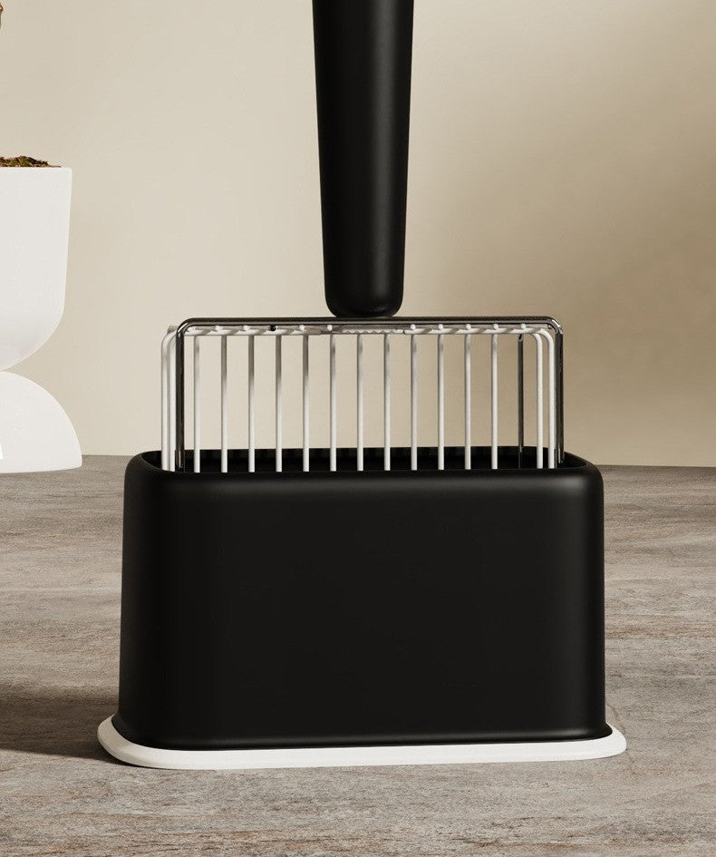 Metal cat litter scoop with holder by Glow Ritual
